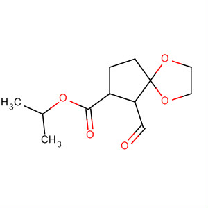90157-52-1  1,4-Dioxaspiro[4.4]nonane-7-carboxylic acid, 6-formyl-, 1-methylethylester, trans-