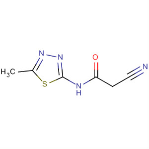 90158-74-0  Acetamide, 2-cyano-N-(5-methyl-1,3,4-thiadiazol-2-yl)-