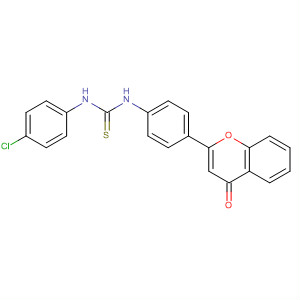 90162-82-6  Thiourea,N-(4-chlorophenyl)-N'-[4-(4-oxo-4H-1-benzopyran-2-yl)phenyl]-