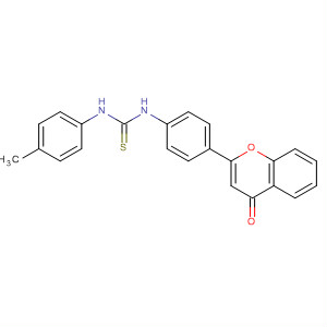 90162-83-7  Thiourea,N-(4-methylphenyl)-N'-[4-(4-oxo-4H-1-benzopyran-2-yl)phenyl]-