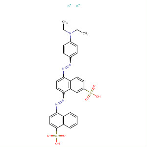 90163-55-6  1-Naphthalenesulfonic acid,4-[[4-[[4-(diethylamino)phenyl]azo]-7-sulfo-1-naphthalenyl]azo]-,dipotassium salt