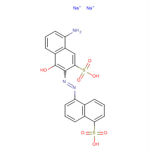90163-80-7  1-Naphthalenesulfonic acid,5-[(5-amino-1-hydroxy-3-sulfo-2-naphthalenyl)azo]-, disodium salt