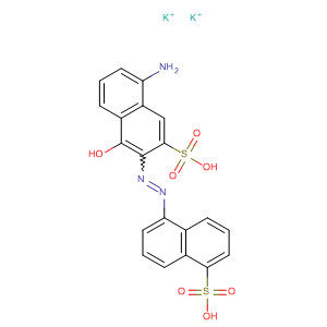 90163-83-0  1-Naphthalenesulfonic acid,5-[(5-amino-1-hydroxy-3-sulfo-2-naphthalenyl)azo]-, dipotassium salt