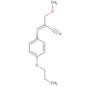 90167-04-7  2-Propenenitrile, 2-(methoxymethyl)-3-(4-propoxyphenyl)-