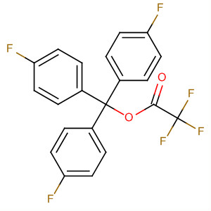 90173-63-0  Acetic acid, trifluoro-, tris(4-fluorophenyl)methyl ester