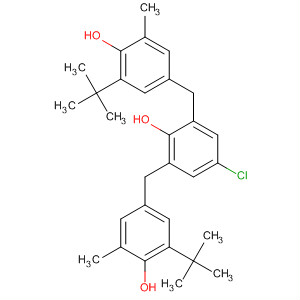 90179-55-8  Phenol,4-chloro-2,6-bis[[3-(1,1-dimethylethyl)-4-hydroxy-5-methylphenyl]methyl]-