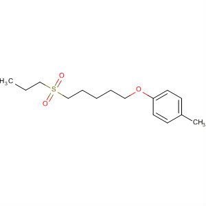 90184-00-2  Benzene, 1-methyl-4-[[5-(propylsulfonyl)pentyl]oxy]-