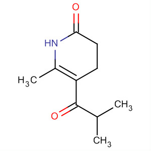 90208-43-8  2(1H)-Pyridinone, 3,4-dihydro-6-methyl-5-(2-methyl-1-oxopropyl)-