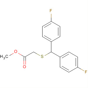 90212-82-1  Acetic acid, [[bis(4-fluorophenyl)methyl]thio]-, methyl ester