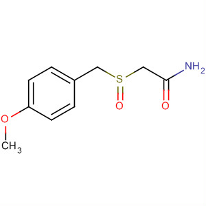 90212-88-7  Acetamide, 2-[[(4-methoxyphenyl)methyl]sulfinyl]-