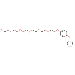 90213-18-6  3,6,9,12,15-Pentaoxaheptadecan-1-ol, 17-[4-(cyclopentyloxy)phenoxy]-