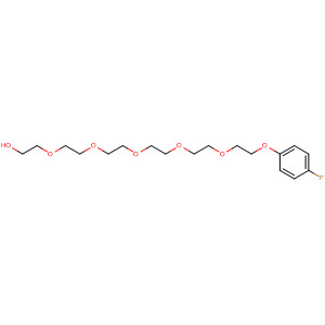 90213-21-1  3,6,9,12,15-Pentaoxaheptadecan-1-ol, 17-(4-fluorophenoxy)-