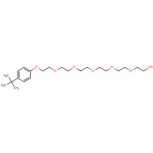 90213-22-2  3,6,9,12,15-Pentaoxaheptadecan-1-ol,17-[4-(1,1-dimethylethyl)phenoxy]-