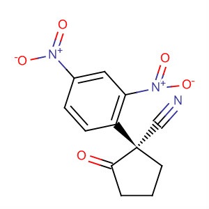 902132-43-8  Cyclopentanecarbonitrile, 1-(2,4-dinitrophenyl)-2-oxo-, (1R)-