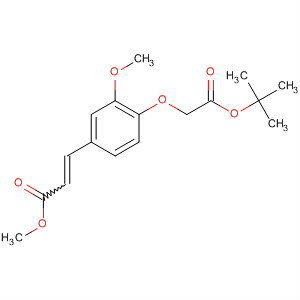 902159-71-1  2-Propenoic acid,3-[4-[2-(1,1-dimethylethoxy)-2-oxoethoxy]-3-methoxyphenyl]-, methylester