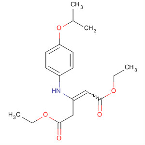 902169-61-3  2-Pentenedioic acid, 3-[[4-(1-methylethoxy)phenyl]amino]-, diethyl ester