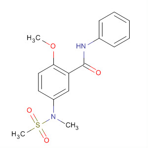 90234-38-1  Benzamide, 2-methoxy-5-[methyl(methylsulfonyl)amino]-N-phenyl-