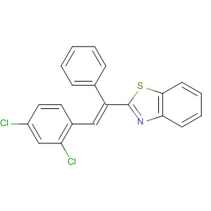 90239-41-1  Benzothiazole, 2-[2-(2,4-dichlorophenyl)-1-phenylethenyl]-, (E)-