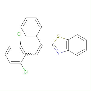 90239-42-2  Benzothiazole, 2-[2-(2,6-dichlorophenyl)-1-phenylethenyl]-