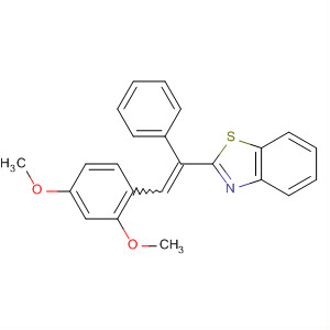 90239-44-4  Benzothiazole, 2-[2-(2,4-dimethoxyphenyl)-1-phenylethenyl]-