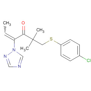 90239-92-2  4-Hexen-3-one,1-[(4-chlorophenyl)thio]-2,2-dimethyl-4-(1H-1,2,4-triazol-1-yl)-