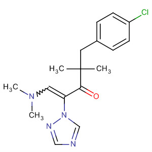 90240-67-8  1-Penten-3-one,5-(4-chlorophenyl)-1-(dimethylamino)-4,4-dimethyl-2-(1H-1,2,4-triazol-1-yl)-
