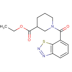 902459-33-0  3-Piperidinecarboxylic acid, 1-(1,2,3-benzothiadiazol-7-ylcarbonyl)-,ethyl ester