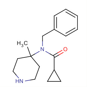 902473-05-6  Cyclopropanecarboxamide,N-(4-methyl-4-piperidinyl)-N-(phenylmethyl)-