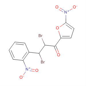 90251-71-1  1-Propanone, 2,3-dibromo-1-(5-nitro-2-furanyl)-3-(2-nitrophenyl)-