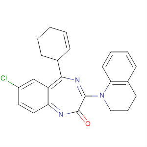 902525-06-8  2H-1,4-Benzodiazepin-2-one,7-chloro-3-(3,4-dihydro-1(2H)-quinolinyl)-1,3-dihydro-5-phenyl- 902525-06-8  2H-1,4-Benzodiazepin-2-one,7-chloro-3-(3,4-dihydro-1(2H)-quinolinyl)-1,3-dihydro-5-phenyl-