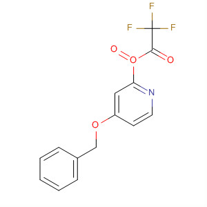 90254-37-8  Pyridine, 4-(phenylmethoxy)-, 1-oxide, trifluoroacetate