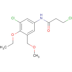 90257-36-6  Propanamide, 3-chloro-N-[3-chloro-4-ethoxy-5-(methoxymethyl)phenyl]-
