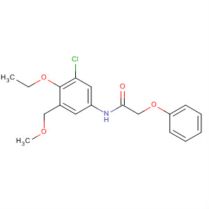 90257-38-8  Acetamide, N-[3-chloro-4-ethoxy-5-(methoxymethyl)phenyl]-2-phenoxy-