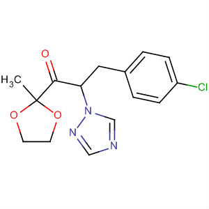 90258-05-2  1-Propanone,3-(4-chlorophenyl)-1-(2-methyl-1,3-dioxolan-2-yl)-2-(1H-1,2,4-triazol-1-yl)-