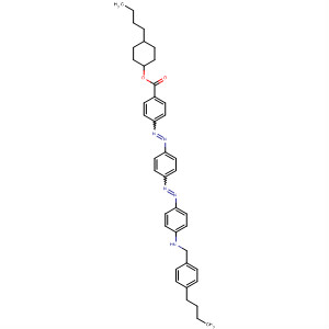 90266-28-7  Benzoic acid,4-[[4-[[4-[[(4-butylphenyl)methyl]amino]phenyl]azo]phenyl]azo]-,4-butylcyclohexyl ester