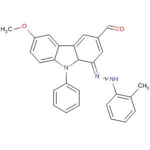 90266-78-7  9H-Carbazole-3-carboxaldehyde, 6-methoxy-9-phenyl-,methylphenylhydrazone