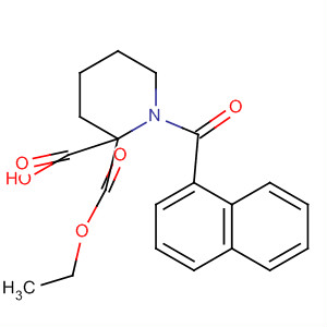 902781-45-7  2,2-Piperidinedicarboxylic acid, 1-(1-naphthalenylcarbonyl)-, monoethylester