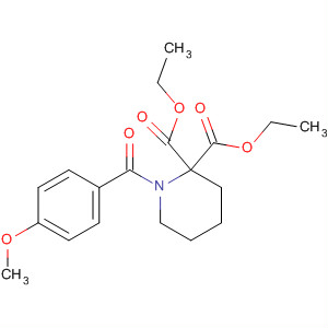 902781-50-4  2,2-Piperidinedicarboxylic acid, 1-(4-methoxybenzoyl)-, diethyl ester 902781-50-4  2,2-Piperidinedicarboxylic acid, 1-(4-methoxybenzoyl)-, diethyl ester