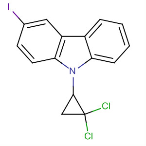 90279-57-5  9H-Carbazole, 9-(2,2-dichlorocyclopropyl)-3-iodo-