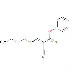 90279-78-0  2-Propenethioic acid, 3-(butylthio)-2-cyano-, O-phenyl ester