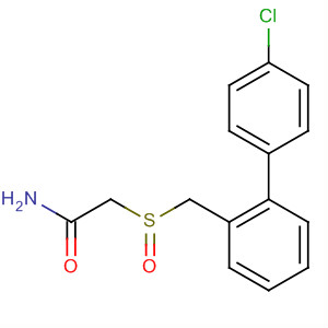 90280-12-9  Acetamide, 2-[[(4-chlorophenyl)phenylmethyl]sulfinyl]-