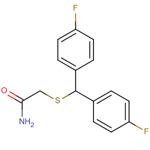 90280-20-9  Acetamide, 2-[[bis(4-fluorophenyl)methyl]thio]-