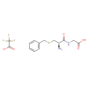 90281-67-7  Glycine, N-[S-(phenylmethyl)-L-cysteinyl]-, mono(trifluoroacetate)