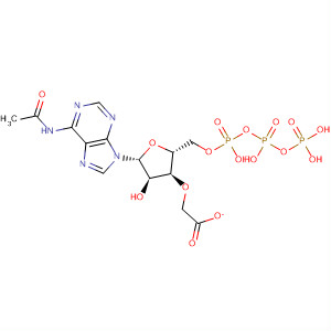 90290-61-2  Adenosine 5'-(tetrahydrogen triphosphate), N-acetyl-, 3'-acetate