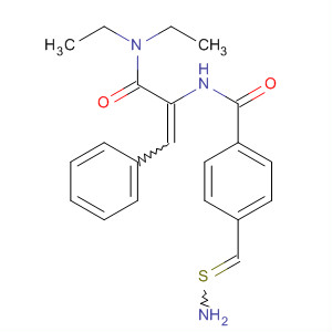 90291-25-1  Benzamide,4-(aminothioxomethyl)-N-[1-[(diethylamino)carbonyl]-2-phenylethenyl]-