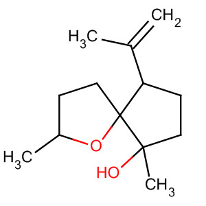 90292-56-1  1-Oxaspiro[4.4]nonan-6-ol, 2,6-dimethyl-9-(1-methylethenyl)-