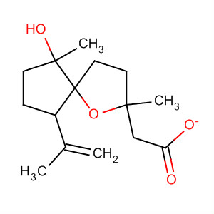 90292-58-3  1-Oxaspiro[4.4]nonan-6-ol, 2,6-dimethyl-9-(1-methylethenyl)-, acetate