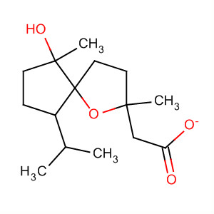 90292-60-7  1-Oxaspiro[4.4]nonan-6-ol, 2,6-dimethyl-9-(1-methylethyl)-, acetate