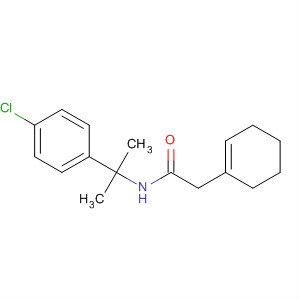 90299-19-7  1-Cyclohexene-1-acetamide, N-[1-(4-chlorophenyl)-1-methylethyl]-