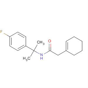 90299-20-0  1-Cyclohexene-1-acetamide, N-[1-(4-fluorophenyl)-1-methylethyl]-